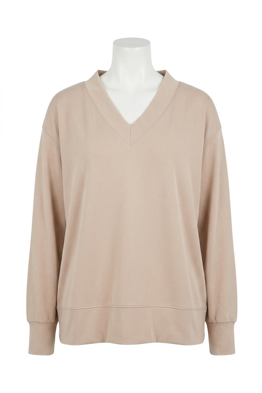 NEW MARY SQUARE hazel top in mink